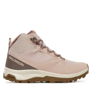 Trekkingi Salomon Outsnap Waterproof L47854100 Różowy