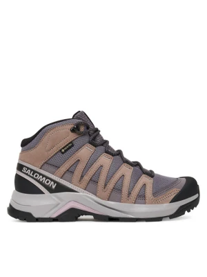 Trekkingi Salomon X-Adventure Recon Mid Gore-Tex L47753400 Fioletowy