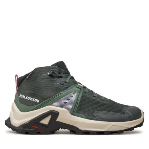 Trekkingi Salomon X Raise Mid Gore-Tex L47458100 Zielony