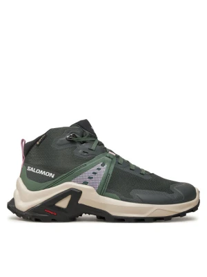 Trekkingi Salomon X Raise Mid Gore-Tex L47458100 Zielony