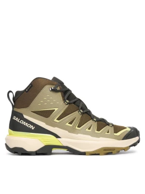 Trekkingi Salomon X Ultra 360 Edge Mid Gtx L49098600 Zielony