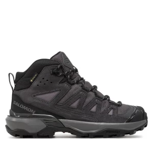 Trekkingi Salomon X Ultra 360 Leather Mid Gore-Tex L47571100 Szary