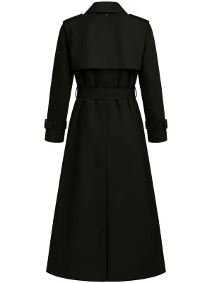 Trencz 02 - klasyczny płaszcz przejściowy - PITCH BLACK LAIF