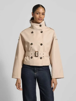 Trencz krótki z paskiem w talii Jake*s Collection