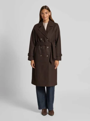 Trencz o kroju regular fit z kołnierzem z połami model ‘FORTUNEVEGA’ Vero Moda