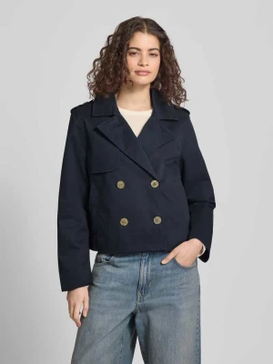 Trencz o kroju regular fit z wykładanym kołnierzem Review