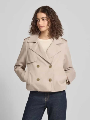 Trencz o kroju regular fit z wykładanym kołnierzem Review