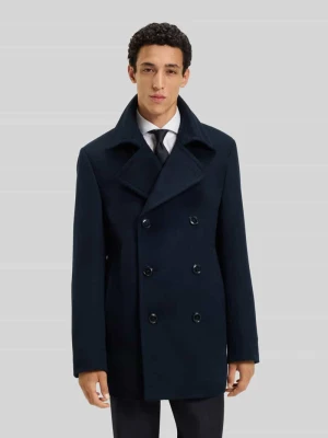Trencz o kroju slim fit z mieszanki wełny i kaszmiru model ‘HYDE’ Boss