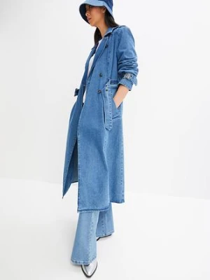 Trencz z denimu bonprix