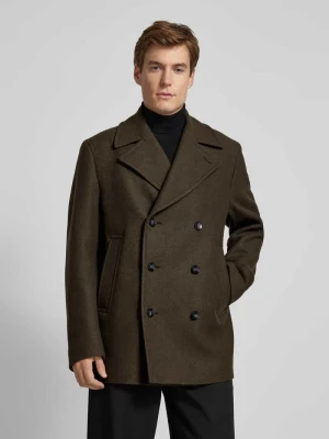 Zdjęcie produktu Trencz z kołnierzem z połami model ‘Clay’ Boss