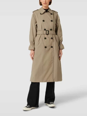 Trencz z naszywką z logo model ‘EMBER’ SAVE THE DUCK