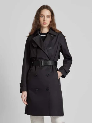 Trencz z paskiem w talii model ‘SARINA’ khujo