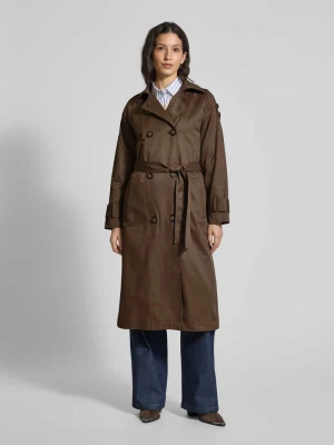 Trencz z wiązanym paskiem model ‘Mira’ My Essential Wardrobe