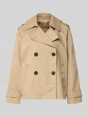 trencz z wzorem z logo MICHAEL Michael Kors