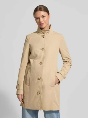 Trencz ze stójką i patkami na rękawach Christian Berg Woman Selection