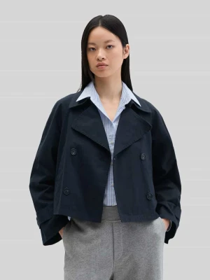 Trenczowa kurtka o kroju relaxed fit z bawełny Marc O'Polo