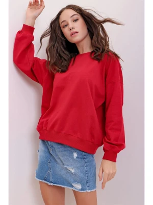 Trend Alacati Bluza w kolorze czerwonym rozmiar: S