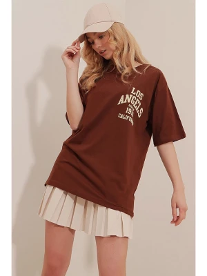 Trend Alacati Koszulka w kolorze brązowym rozmiar: XL
