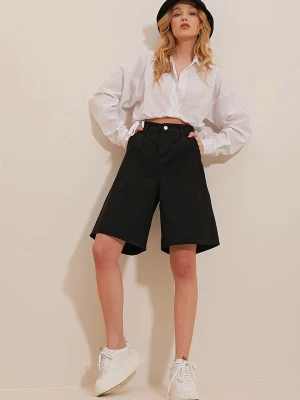 Trend Alacati Szorty dżinsowe w kolorze czarnym rozmiar: 36