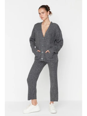 trendyol 2-częściowy zestaw w kolorze antracytowym rozmiar: L