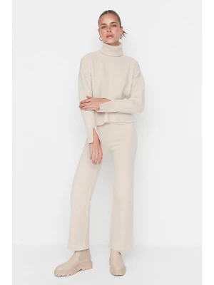 Zdjęcie produktu trendyol 2-częściowy zestaw w kolorze beżowym rozmiar: S