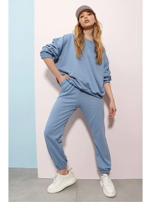 trendyol 2-częściowy zestaw w kolorze błękitnym rozmiar: XL