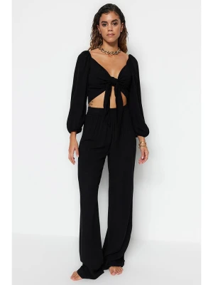 trendyol 2-częściowy zestaw w kolorze czarnym rozmiar: 42