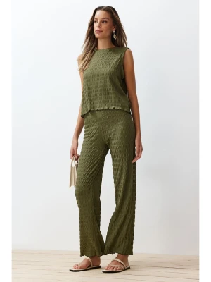 trendyol 2-częściowy zestaw w kolorze khaki rozmiar: M