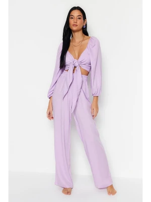 trendyol 2-częściowy zestaw w kolorze lawendowym rozmiar: 42