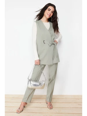 trendyol 2-częściowy zestaw w kolorze zielonym rozmiar: 42