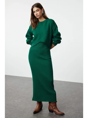 trendyol 2-częściowy zestaw w kolorze zielonym rozmiar: M