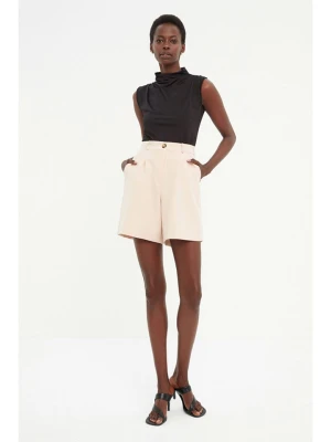 trendyol Bermudy w kolorze beżowym rozmiar: 36