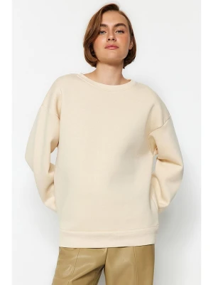 trendyol Bluza w kolorze beżowym rozmiar: XS