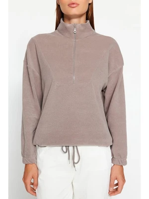trendyol Bluza w kolorze beżowym rozmiar: M