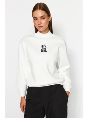 trendyol Bluza w kolorze białym rozmiar: M