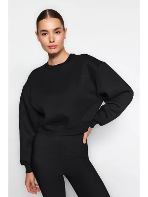 trendyol Bluza w kolorze czarnym rozmiar: L
