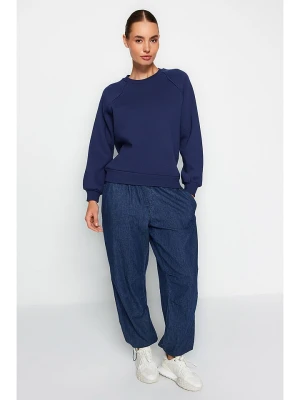 trendyol Bluza w kolorze granatowym rozmiar: S