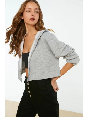 trendyol Bluza w kolorze szarym rozmiar: XL