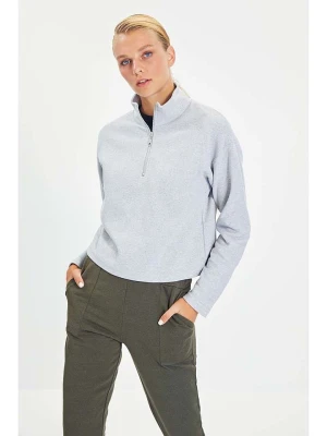 trendyol Bluza w kolorze szarym rozmiar: M