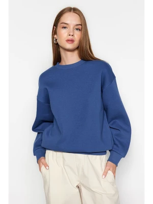 trendyol Bluza w kolorze niebieskim rozmiar: M