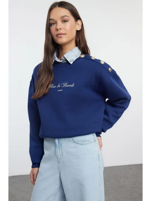 trendyol Bluza w kolorze niebieskim rozmiar: M