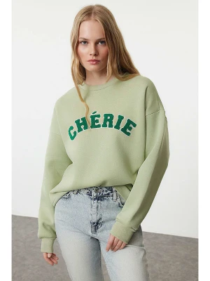 trendyol Bluza w kolorze oliwkowym rozmiar: L