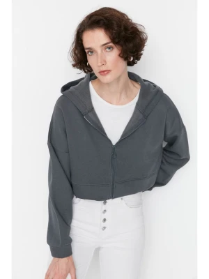 trendyol Bluza w kolorze szarym rozmiar: XL