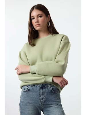 trendyol Bluza w kolorze zielonym rozmiar: M