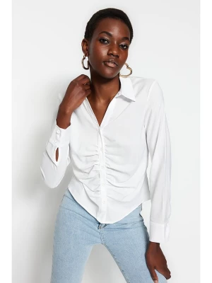 trendyol Bluzka w kolorze białym rozmiar: 38
