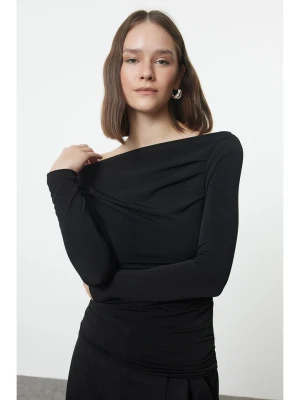 trendyol Bluzka w kolorze czarnym rozmiar: M