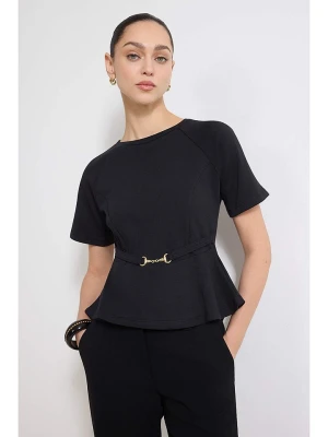trendyol Bluzka w kolorze czarnym rozmiar: XL