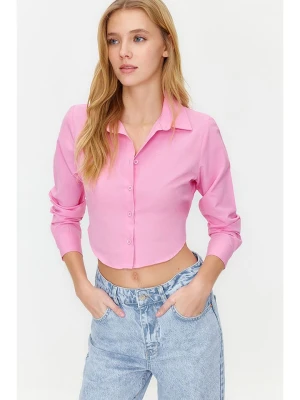 trendyol Bluzka w kolorze jasnoróżowym rozmiar: 38