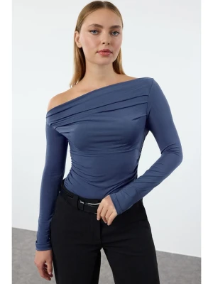 trendyol Bluzka w kolorze niebieskim rozmiar: XL
