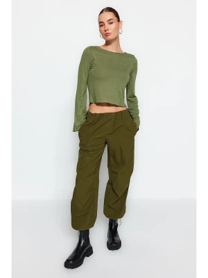trendyol Bluzka w kolorze zielonym rozmiar: XL